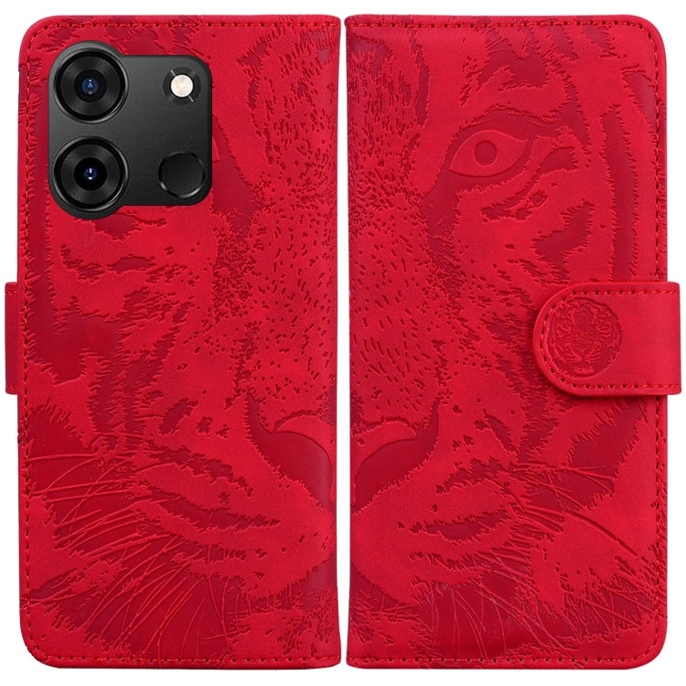 Tiger Embossing Pattern Flip Leather Phone Case, For Infinix Note 40 5G, For Infinix GT 20 Pro, For Infinix Note 40 Pro 4G / 5G, For Infinix Note 40 Pro+, For Infinix Note 40 4G, For Infinix Hot 40 / 40 Pro, For Infinix Smart 7 India/7 Plus            ...