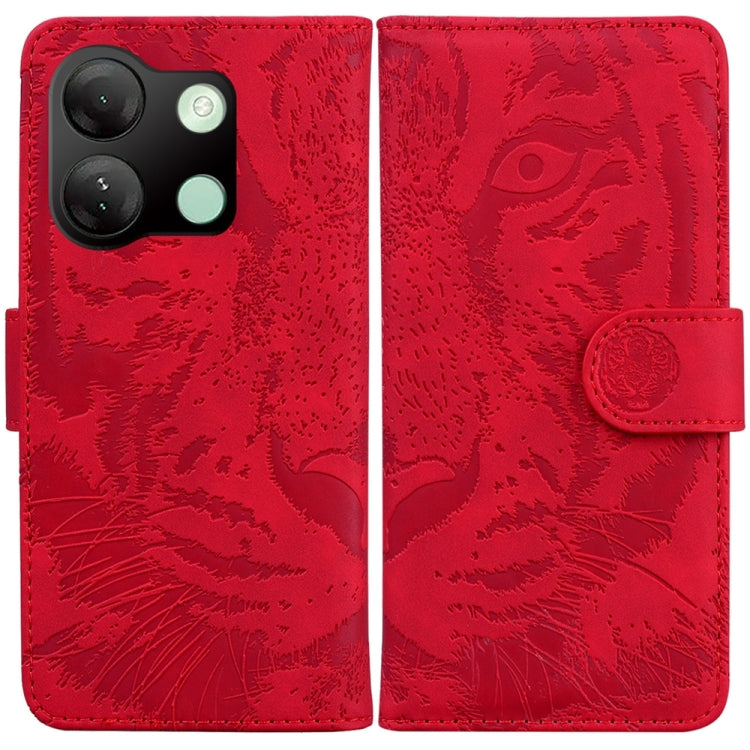 Tiger Embossing Pattern Flip Leather Phone Case, For Infinix Note 40 5G, For Infinix GT 20 Pro, For Infinix Note 40 Pro 4G / 5G, For Infinix Note 40 Pro+, For Infinix Note 40 4G, For Infinix Hot 40 / 40 Pro, For Infinix Smart 7 India/7 Plus            ...