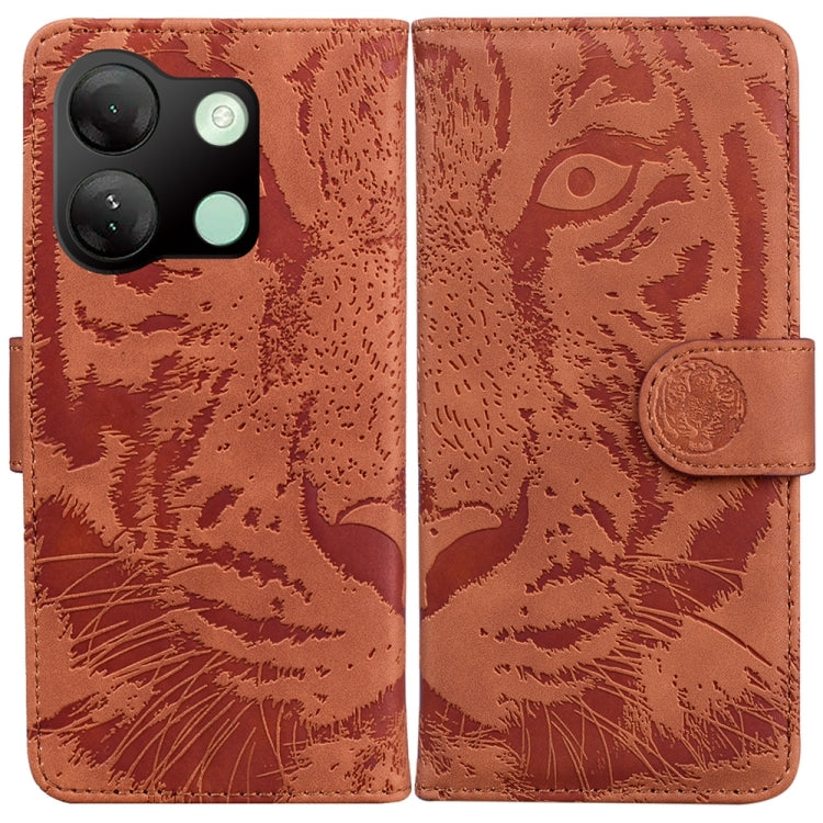 Tiger Embossing Pattern Flip Leather Phone Case, For Infinix Note 40 5G, For Infinix GT 20 Pro, For Infinix Note 40 Pro 4G / 5G, For Infinix Note 40 Pro+, For Infinix Note 40 4G, For Infinix Hot 40 / 40 Pro, For Infinix Smart 7 India/7 Plus            ...