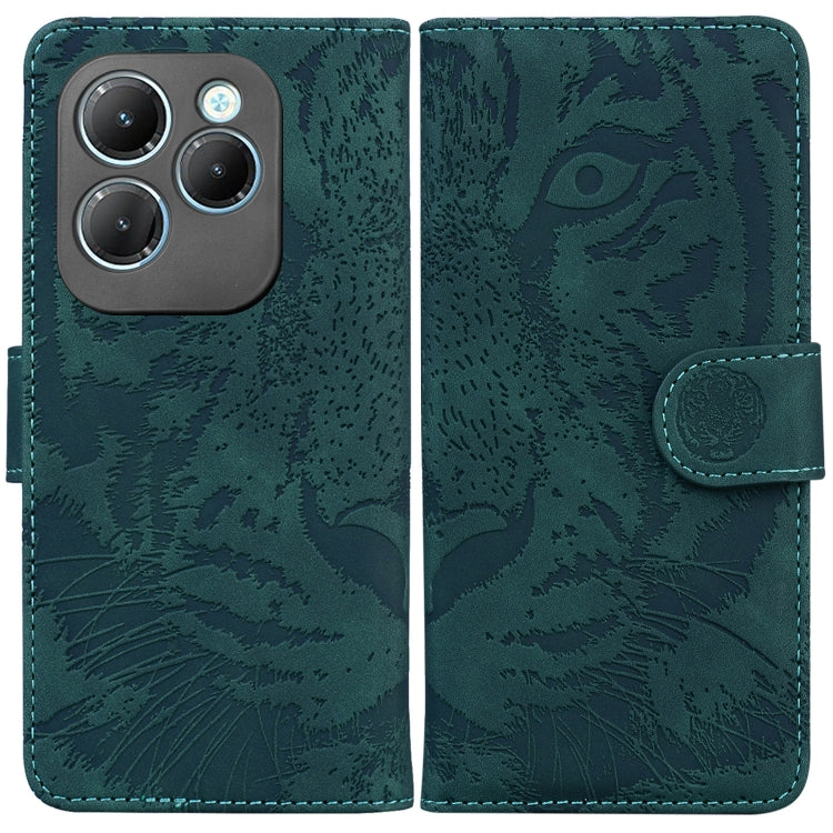 Tiger Embossing Pattern Flip Leather Phone Case, For Infinix Note 40 5G, For Infinix GT 20 Pro, For Infinix Note 40 Pro 4G / 5G, For Infinix Note 40 Pro+, For Infinix Note 40 4G, For Infinix Hot 40 / 40 Pro, For Infinix Smart 7 India/7 Plus            ...