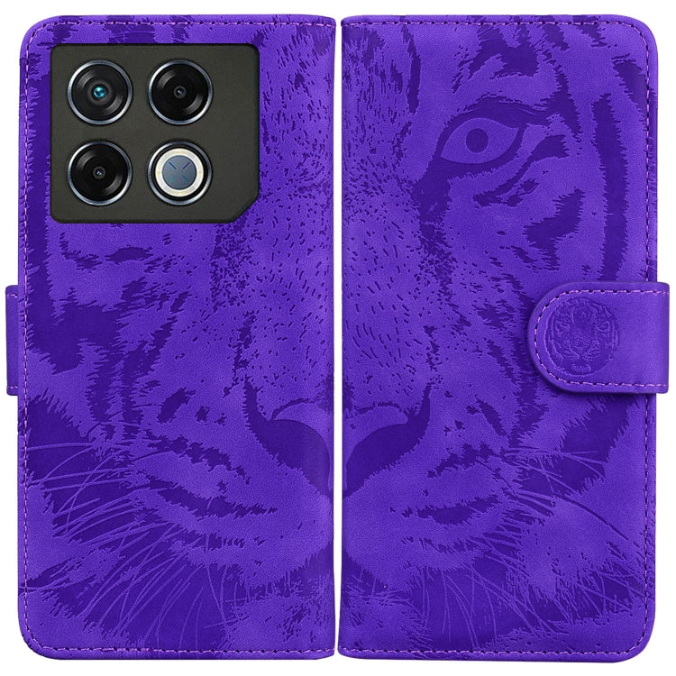 Tiger Embossing Pattern Flip Leather Phone Case, For Infinix Note 40 5G, For Infinix GT 20 Pro, For Infinix Note 40 Pro 4G / 5G, For Infinix Note 40 Pro+, For Infinix Note 40 4G, For Infinix Hot 40 / 40 Pro, For Infinix Smart 7 India/7 Plus            ...