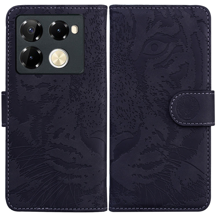 Tiger Embossing Pattern Flip Leather Phone Case, For Infinix Note 40 5G, For Infinix GT 20 Pro, For Infinix Note 40 Pro 4G / 5G, For Infinix Note 40 Pro+, For Infinix Note 40 4G, For Infinix Hot 40 / 40 Pro, For Infinix Smart 7 India/7 Plus            ...