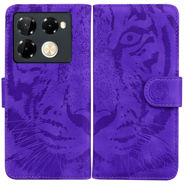 Tiger Embossing Pattern Flip Leather Phone Case, For Infinix Note 40 5G, For Infinix GT 20 Pro, For Infinix Note 40 Pro 4G / 5G, For Infinix Note 40 Pro+, For Infinix Note 40 4G, For Infinix Hot 40 / 40 Pro, For Infinix Smart 7 India/7 Plus            ...