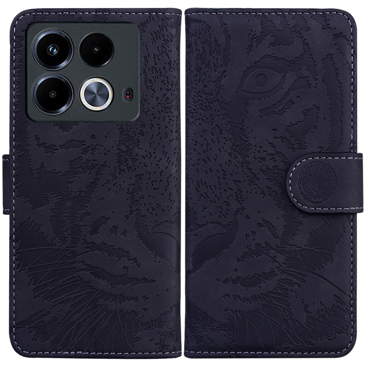 Tiger Embossing Pattern Flip Leather Phone Case, For Infinix Note 40 5G, For Infinix GT 20 Pro, For Infinix Note 40 Pro 4G / 5G, For Infinix Note 40 Pro+, For Infinix Note 40 4G, For Infinix Hot 40 / 40 Pro, For Infinix Smart 7 India/7 Plus            ...