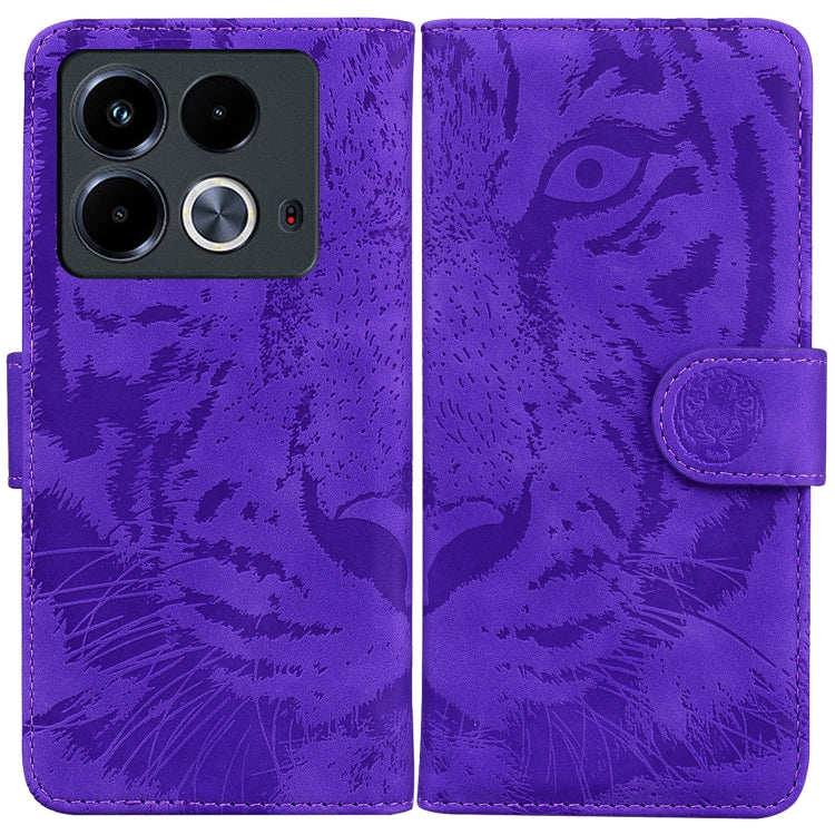 Tiger Embossing Pattern Flip Leather Phone Case, For Infinix Note 40 5G, For Infinix GT 20 Pro, For Infinix Note 40 Pro 4G / 5G, For Infinix Note 40 Pro+, For Infinix Note 40 4G, For Infinix Hot 40 / 40 Pro, For Infinix Smart 7 India/7 Plus            ...