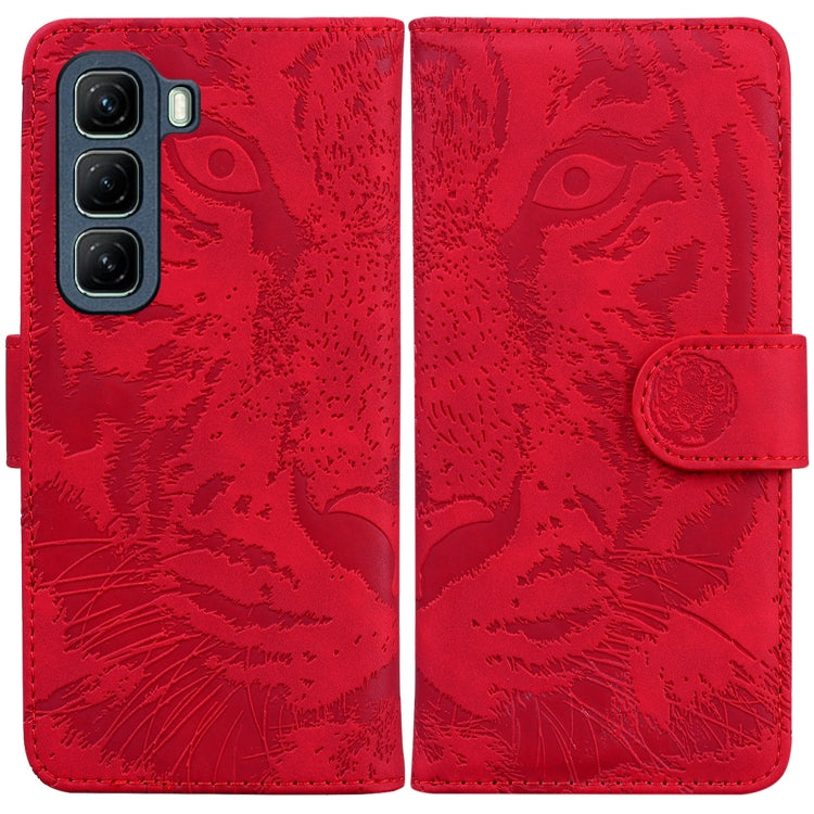 Tiger Embossing Pattern Flip Leather Phone Case, For Infinix Note 50 Pro+, For Infinix Note 50 4G / Note 50 Pro 4G, For Infinix Hot 50 Pro 4G, For Infinix Hot 50i / Smart 9, For Infinix Hot 50 Pro+ 4G, For Infinix Hot 50 4G, For Infinix Hot 50 5G      ...