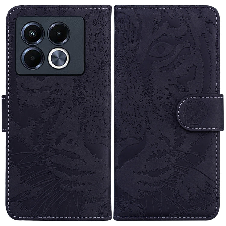 Tiger Embossing Pattern Flip Leather Phone Case, For Infinix Note 40 5G, For Infinix GT 20 Pro, For Infinix Note 40 Pro 4G / 5G, For Infinix Note 40 Pro+, For Infinix Note 40 4G, For Infinix Hot 40 / 40 Pro, For Infinix Smart 7 India/7 Plus            ...