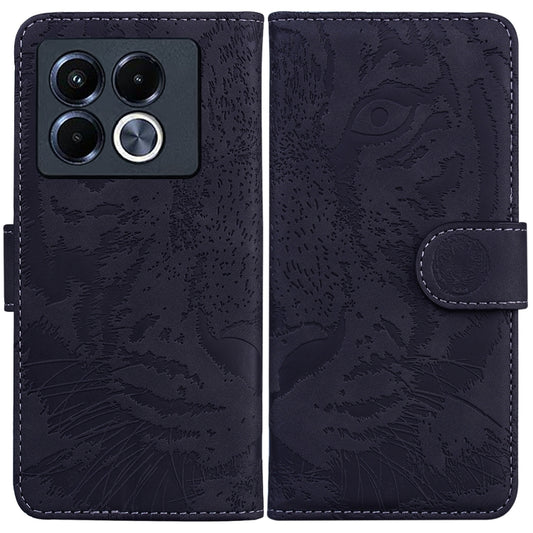 Tiger Embossing Pattern Flip Leather Phone Case, For Infinix Note 40 5G, For Infinix GT 20 Pro, For Infinix Note 40 Pro 4G / 5G, For Infinix Note 40 Pro+, For Infinix Note 40 4G, For Infinix Hot 40 / 40 Pro, For Infinix Smart 7 India/7 Plus            ...