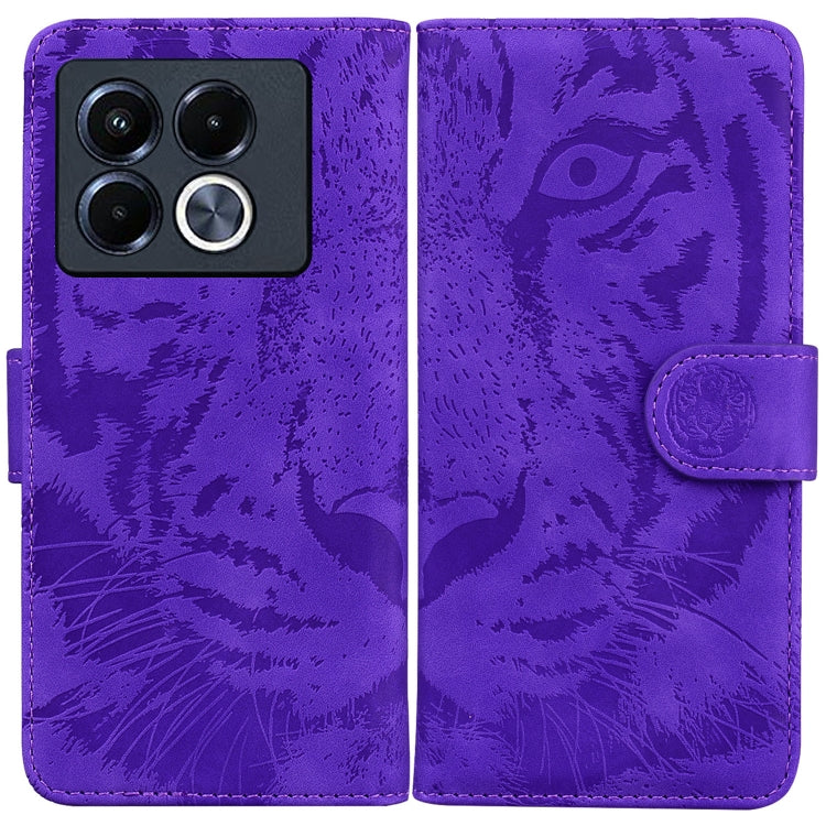 Tiger Embossing Pattern Flip Leather Phone Case, For Infinix Note 40 5G, For Infinix GT 20 Pro, For Infinix Note 40 Pro 4G / 5G, For Infinix Note 40 Pro+, For Infinix Note 40 4G, For Infinix Hot 40 / 40 Pro, For Infinix Smart 7 India/7 Plus            ...