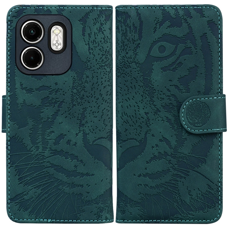 Tiger Embossing Pattern Flip Leather Phone Case, For Infinix Note 50 Pro+, For Infinix Note 50 4G / Note 50 Pro 4G, For Infinix Hot 50 Pro 4G, For Infinix Hot 50i / Smart 9, For Infinix Hot 50 Pro+ 4G, For Infinix Hot 50 4G, For Infinix Hot 50 5G      ...