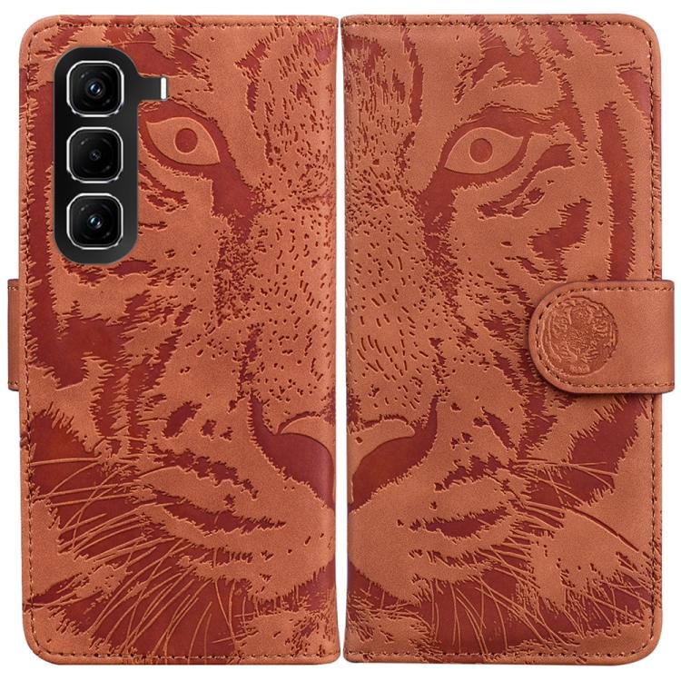 Tiger Embossing Pattern Flip Leather Phone Case, For Infinix Note 50 Pro+, For Infinix Note 50 4G / Note 50 Pro 4G, For Infinix Hot 50 Pro 4G, For Infinix Hot 50i / Smart 9, For Infinix Hot 50 Pro+ 4G, For Infinix Hot 50 4G, For Infinix Hot 50 5G      ...