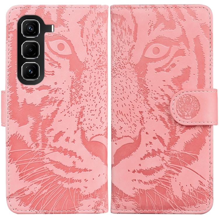 Tiger Embossing Pattern Flip Leather Phone Case, For Infinix Note 50 Pro+, For Infinix Note 50 4G / Note 50 Pro 4G, For Infinix Hot 50 Pro 4G, For Infinix Hot 50i / Smart 9, For Infinix Hot 50 Pro+ 4G, For Infinix Hot 50 4G, For Infinix Hot 50 5G      ...