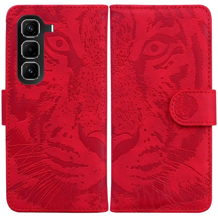 Tiger Embossing Pattern Flip Leather Phone Case, For Infinix Note 50 Pro+, For Infinix Note 50 4G / Note 50 Pro 4G, For Infinix Hot 50 Pro 4G, For Infinix Hot 50i / Smart 9, For Infinix Hot 50 Pro+ 4G, For Infinix Hot 50 4G, For Infinix Hot 50 5G      ...