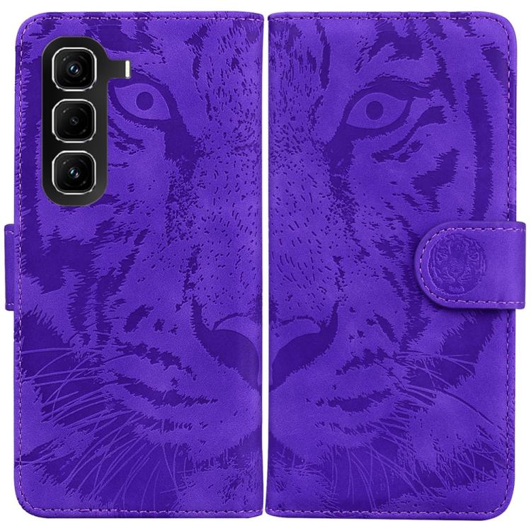Tiger Embossing Pattern Flip Leather Phone Case, For Infinix Note 50 Pro+, For Infinix Note 50 4G / Note 50 Pro 4G, For Infinix Hot 50 Pro 4G, For Infinix Hot 50i / Smart 9, For Infinix Hot 50 Pro+ 4G, For Infinix Hot 50 4G, For Infinix Hot 50 5G      ...