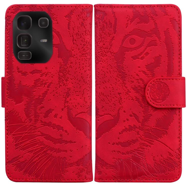 Tiger Embossing Pattern Flip Leather Phone Case, For Infinix Note 50 Pro+, For Infinix Note 50 4G / Note 50 Pro 4G, For Infinix Hot 50 Pro 4G, For Infinix Hot 50i / Smart 9, For Infinix Hot 50 Pro+ 4G, For Infinix Hot 50 4G, For Infinix Hot 50 5G      ...
