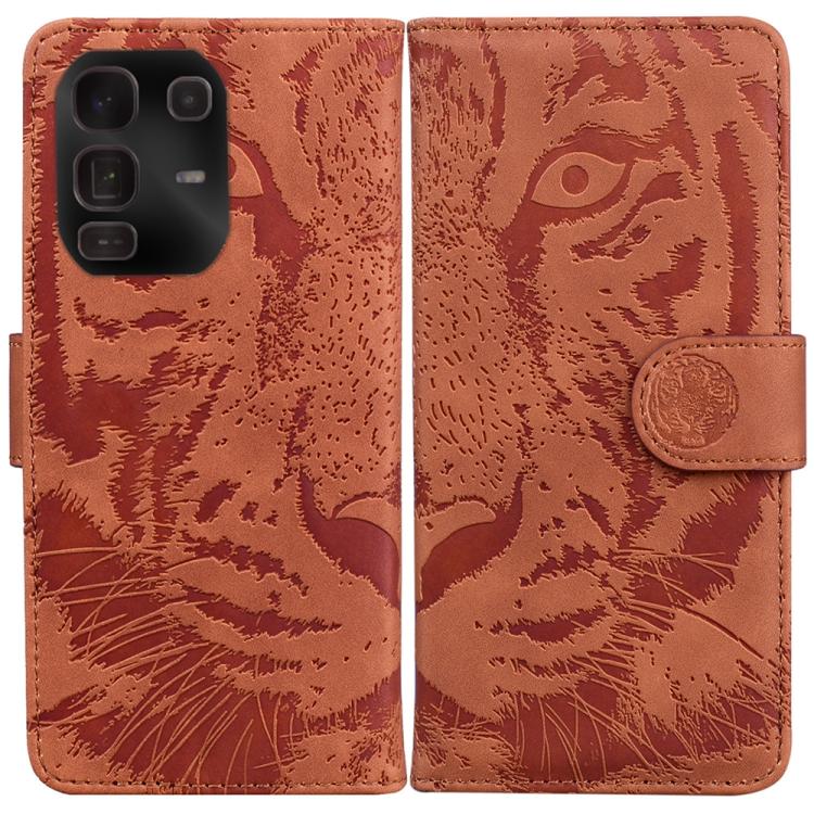 Tiger Embossing Pattern Flip Leather Phone Case, For Infinix Note 50 Pro+, For Infinix Note 50 4G / Note 50 Pro 4G, For Infinix Hot 50 Pro 4G, For Infinix Hot 50i / Smart 9, For Infinix Hot 50 Pro+ 4G, For Infinix Hot 50 4G, For Infinix Hot 50 5G      ...