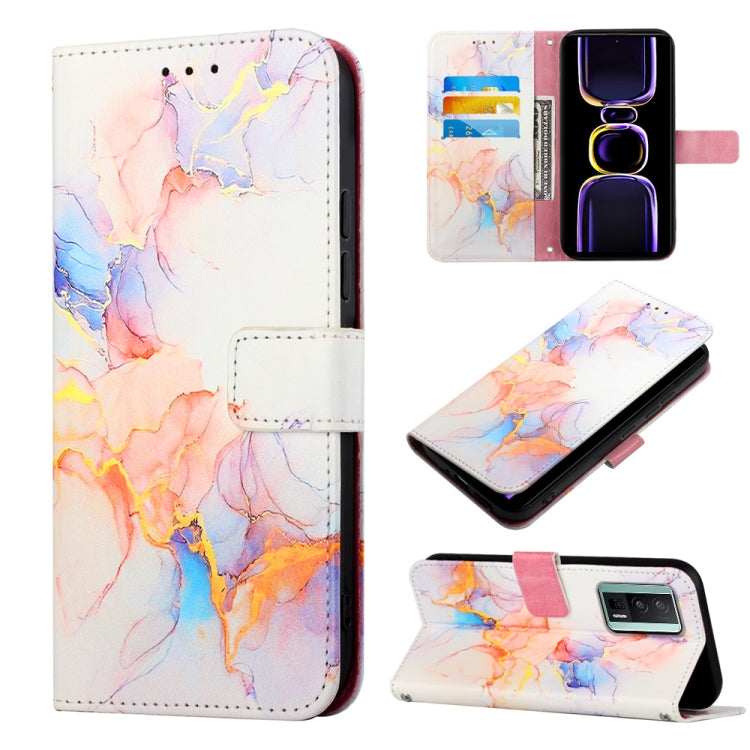 PT003 Marble Pattern Flip Leather Phone Case, For Xiaomi Redmi Note 12S 4G Global, For Xiaomi 13T, For Xiaomi Poco F5 5G/Redmi Note 12 Turbo, For Xiaomi Poco F5 Pro 5G/Redmi K60