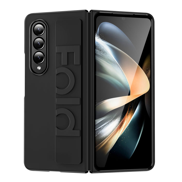 Silicone Wristband Holder Foldable Phone Case, For Samsung Galaxy Z Fold4, For Samsung Galaxy Z Fold3