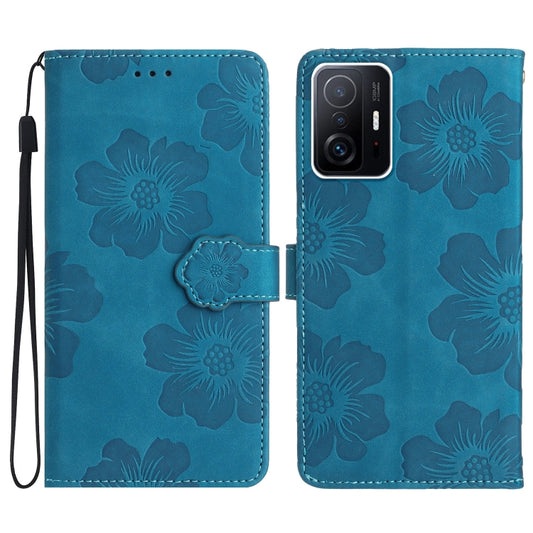 Flower Embossing Pattern Leather Phone Case, For Xiaomi 11T / 11T Pro, For Xiaomi Redmi 13C 4G, For Xiaomi 12 Lite, For Xiaomi 13T, For Xiaomi 12 Pro, For Xiaomi 12T  / 12T Pro, For Xiaomi 13, For Xiaomi 13 Pro, For Xiaomi Mi 11 Lite
