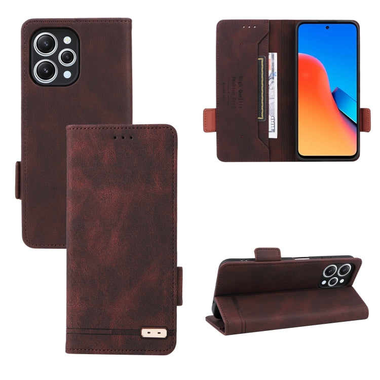 Magnetic Clasp Leather Phone Case, For Xiaomi Redmi Note 13 Pro 5G, For Xiaomi Redmi 12 4G Foreign / 5G, For Xiaomi Redmi 12 4G, For Xiaomi Poco F5 Pro / Redmi K60, For Xiaomi Redmi Note 12S 4G, For Xiaomi Redmi Note 12 4G