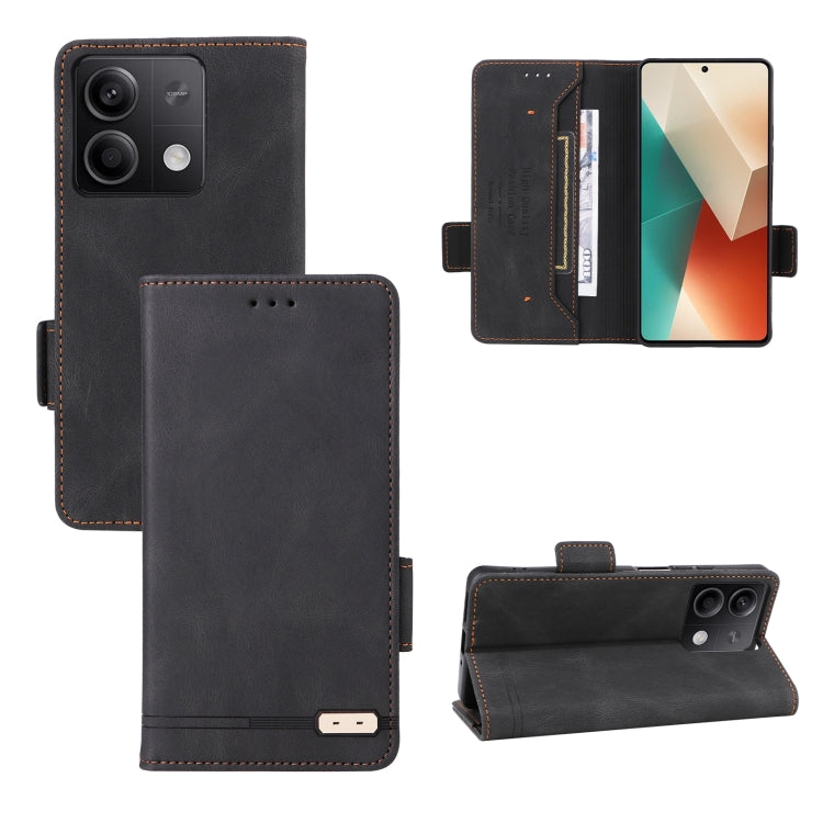 Magnetic Clasp Leather Phone Case, For Xiaomi Redmi Note 13 Pro 4G, For Xiaomi Redmi K70E 5G, For Xiaomi Redmi Note 13R Pro, For Xiaomi 14 Pro, For Xiaomi 14, For Xiaomi Redmi Note 13 5G, For Xiaomi Redmi Note 13 4G, For Xiaomi Redmi 13C               ...