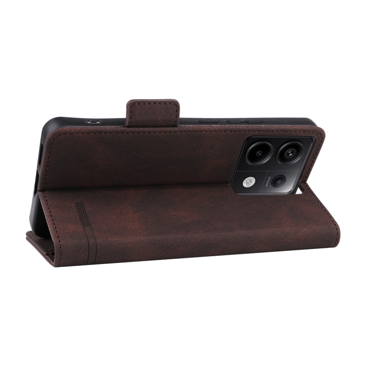 Magnetic Clasp Leather Phone Case, For Xiaomi Redmi Note 13 Pro 5G, For Xiaomi Redmi 12 4G Foreign / 5G, For Xiaomi Redmi 12 4G, For Xiaomi Poco F5 Pro / Redmi K60, For Xiaomi Redmi Note 12S 4G, For Xiaomi Redmi Note 12 4G