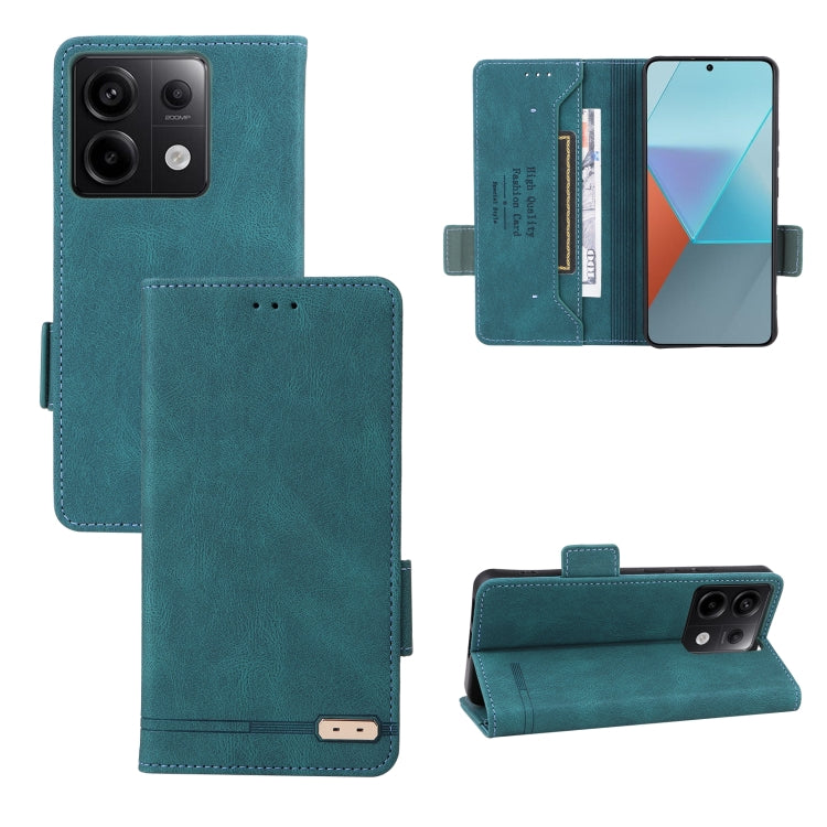Magnetic Clasp Leather Phone Case, For Xiaomi Redmi Note 13 Pro 5G, For Xiaomi Redmi 12 4G Foreign / 5G, For Xiaomi Redmi 12 4G, For Xiaomi Poco F5 Pro / Redmi K60, For Xiaomi Redmi Note 12S 4G, For Xiaomi Redmi Note 12 4G