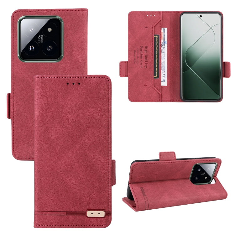 Magnetic Clasp Leather Phone Case, For Xiaomi Redmi Note 13 Pro 4G, For Xiaomi Redmi K70E 5G, For Xiaomi Redmi Note 13R Pro, For Xiaomi 14 Pro, For Xiaomi 14, For Xiaomi Redmi Note 13 5G, For Xiaomi Redmi Note 13 4G, For Xiaomi Redmi 13C               ...