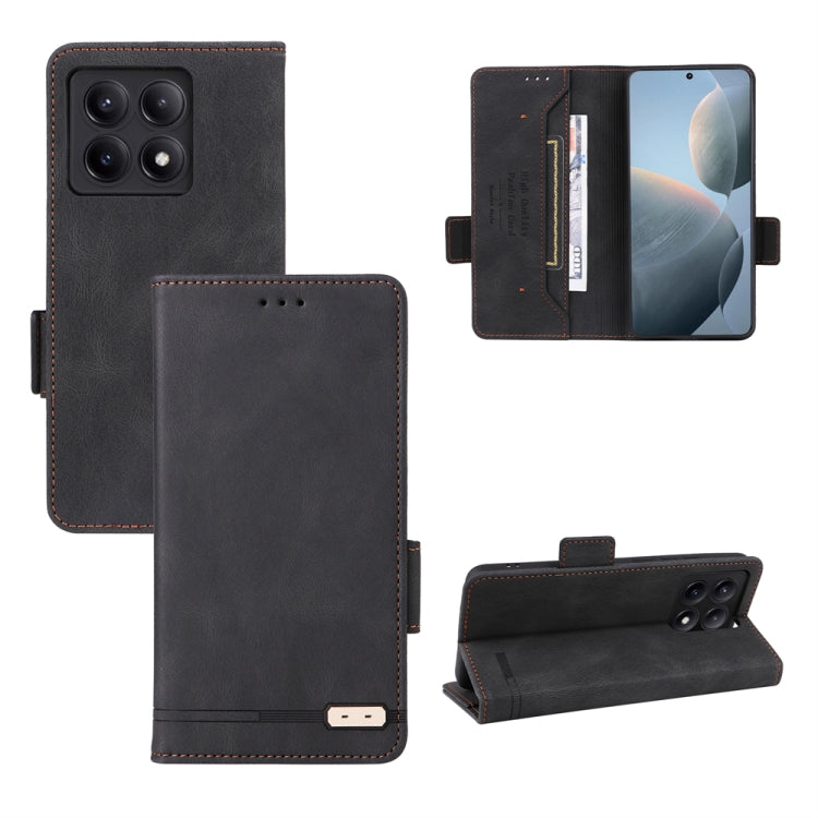 Magnetic Clasp Leather Phone Case, For Xiaomi Redmi Note 13 Pro 4G, For Xiaomi Redmi K70E 5G, For Xiaomi Redmi Note 13R Pro, For Xiaomi 14 Pro, For Xiaomi 14, For Xiaomi Redmi Note 13 5G, For Xiaomi Redmi Note 13 4G, For Xiaomi Redmi 13C               ...