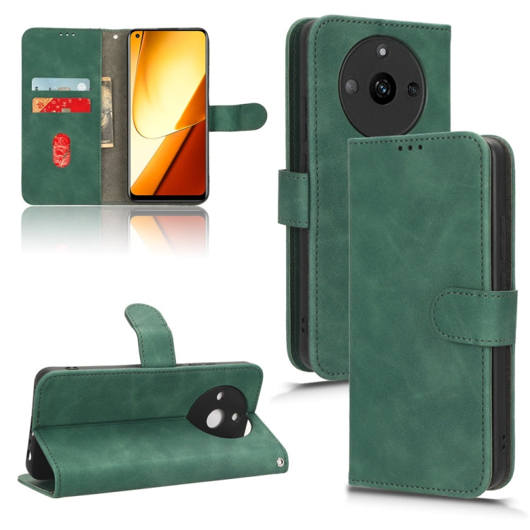 Skin Feel Magnetic Flip Leather Phone Case, For Realme 11 5G / 11X 5G, For Realme C53 4G, For Realme 11, For Realme 11 Pro / 11 Pro+, For Realme C65 4G