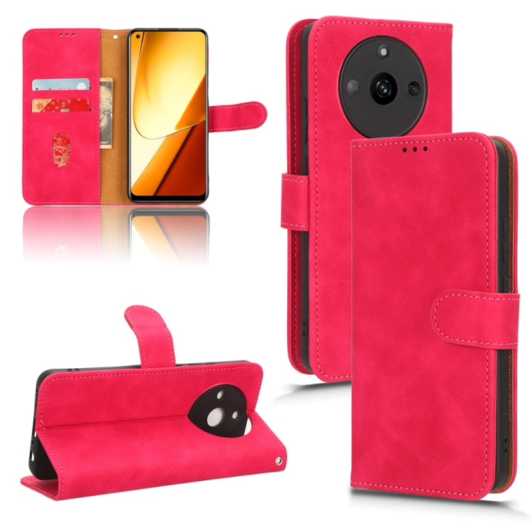 Skin Feel Magnetic Flip Leather Phone Case, For Realme 11 5G / 11X 5G, For Realme C53 4G, For Realme 11, For Realme 11 Pro / 11 Pro+, For Realme C65 4G
