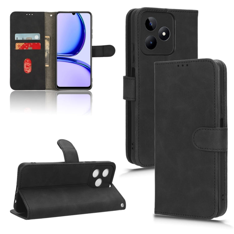 Skin Feel Magnetic Flip Leather Phone Case, For Realme 11 5G / 11X 5G, For Realme C53 4G, For Realme 11, For Realme 11 Pro / 11 Pro+, For Realme C65 4G