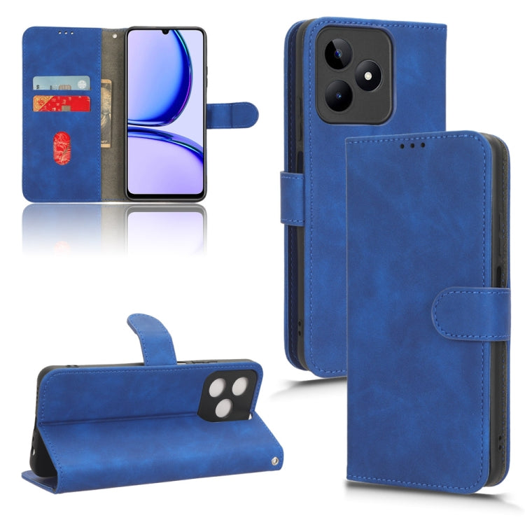 Skin Feel Magnetic Flip Leather Phone Case, For Realme 11 5G / 11X 5G, For Realme C53 4G, For Realme 11, For Realme 11 Pro / 11 Pro+, For Realme C65 4G