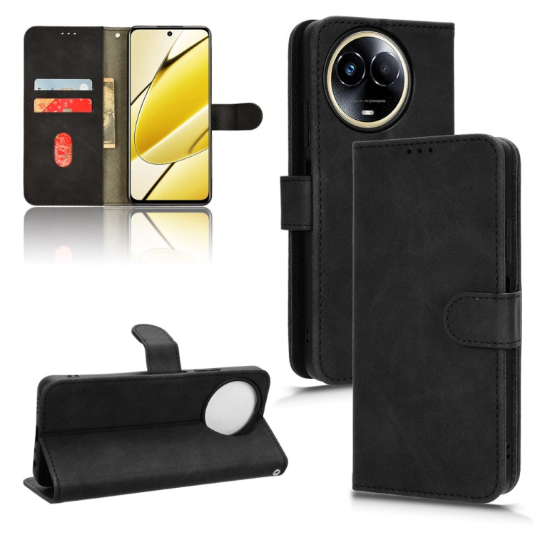 Skin Feel Magnetic Flip Leather Phone Case, For Realme 11 5G / 11X 5G, For Realme C53 4G, For Realme 11, For Realme 11 Pro / 11 Pro+, For Realme C65 4G