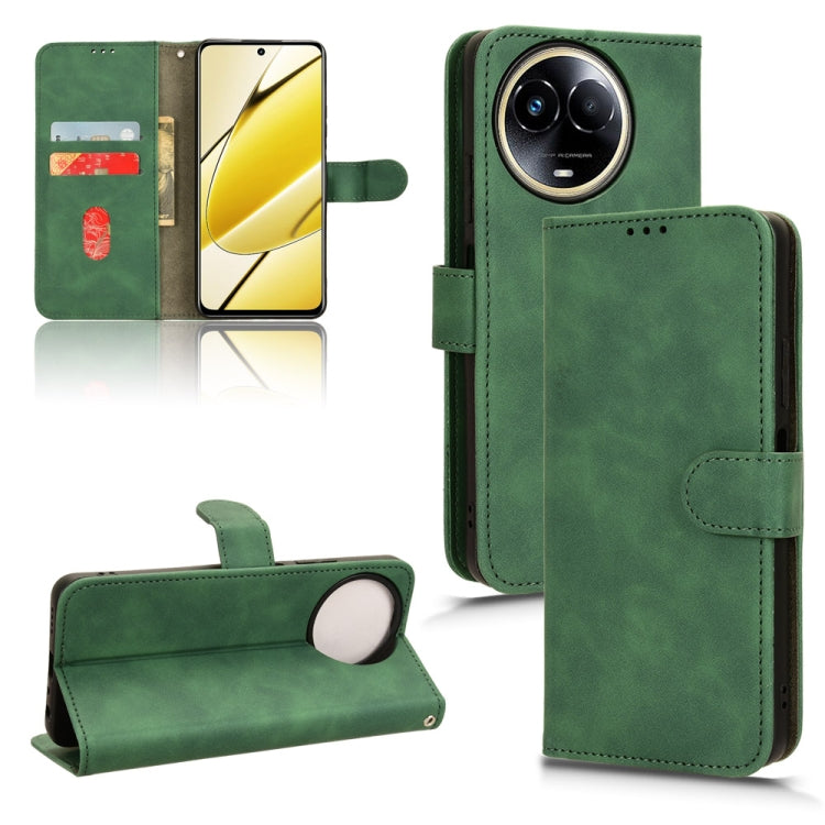 Skin Feel Magnetic Flip Leather Phone Case, For Realme 11 5G / 11X 5G, For Realme C53 4G, For Realme 11, For Realme 11 Pro / 11 Pro+, For Realme C65 4G