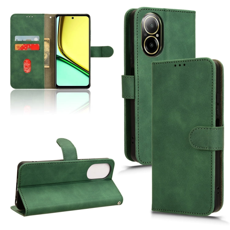 Skin Feel Magnetic Flip Leather Phone Case, For Realme C67 4G, For Realme 11 5G / 11X 5G, For Realme C53 4G, For Realme 11, For Realme 11 Pro / 11 Pro+, For Realme C65 4G