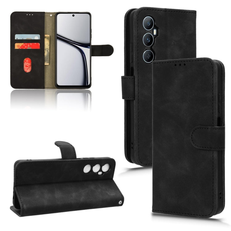 Skin Feel Magnetic Flip Leather Phone Case, For Realme 11 5G / 11X 5G, For Realme C53 4G, For Realme 11, For Realme 11 Pro / 11 Pro+, For Realme C65 4G