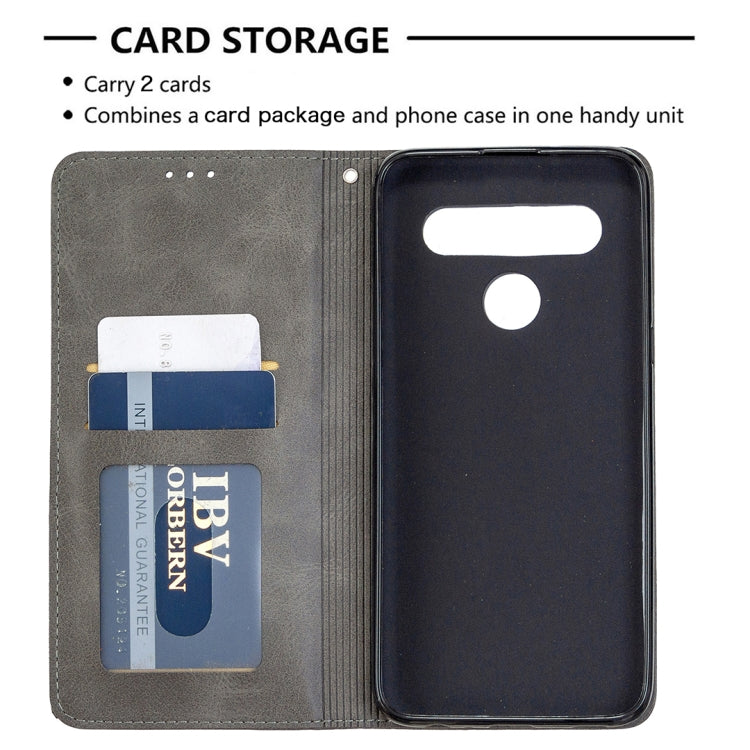 Rhombus Texture Horizontal Flip Magnetic Leather Case with Holder & Card Slots & Wallet, For LG K61, For Nokia 1.3