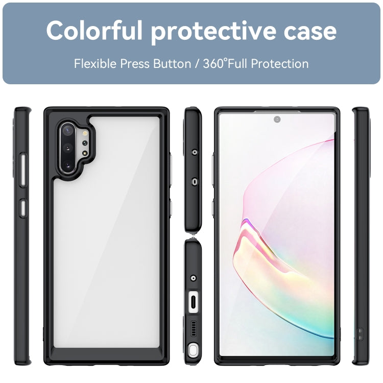 Colorful Series Acrylic + TPU Phone Case, For Samsung Galaxy Note10+ 5G, For Samsung Galaxy Note10, For Samsung Galaxy Note10+