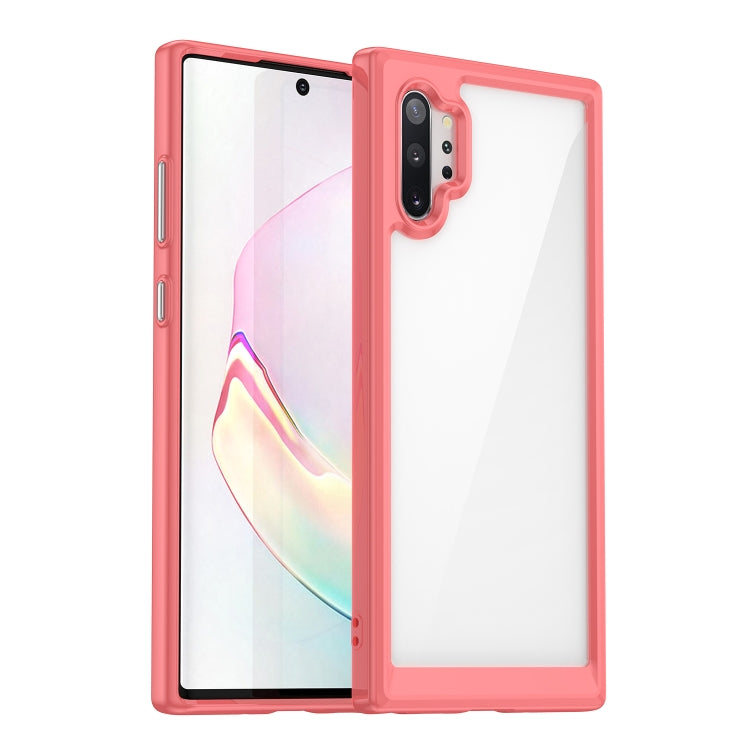 Colorful Series Acrylic + TPU Phone Case, For Samsung Galaxy Note10+ 5G, For Samsung Galaxy Note10, For Samsung Galaxy Note10+