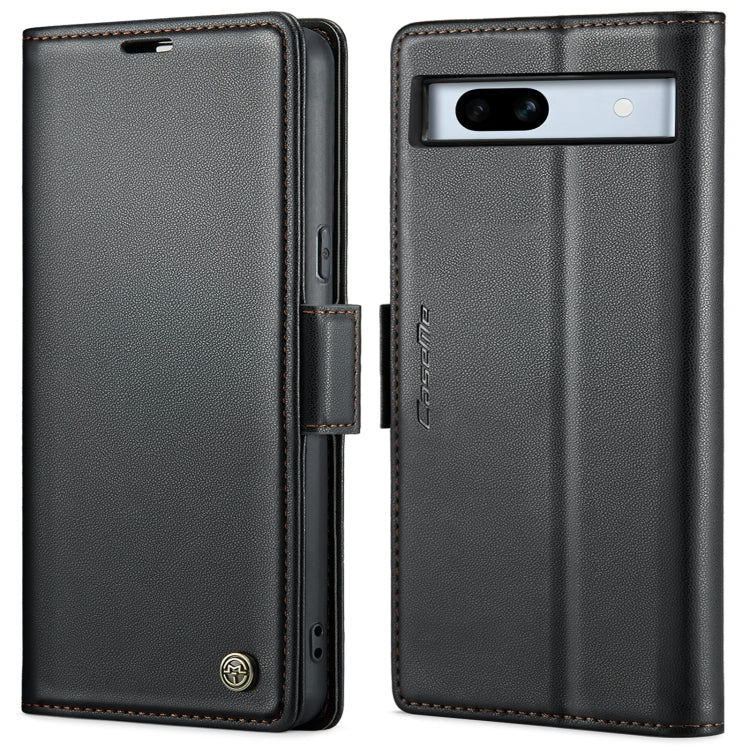 CaseMe 023 Butterfly Buckle Litchi Texture RFID Anti-theft Leather Phone Case, For Google Pixel 10 Pro XL / 9 Pro XL, For Google Pixel 10 / 10 Pro / 9, For Google Pixel 8a, For Google Pixel 8 Pro, For Google Pixel 8, For Google Pixel 7a