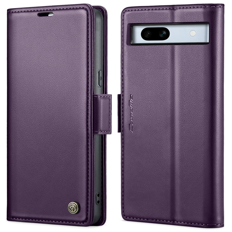 CaseMe 023 Butterfly Buckle Litchi Texture RFID Anti-theft Leather Phone Case, For Google Pixel 10 Pro XL / 9 Pro XL, For Google Pixel 10 / 10 Pro / 9, For Google Pixel 8a, For Google Pixel 8 Pro, For Google Pixel 8, For Google Pixel 7a