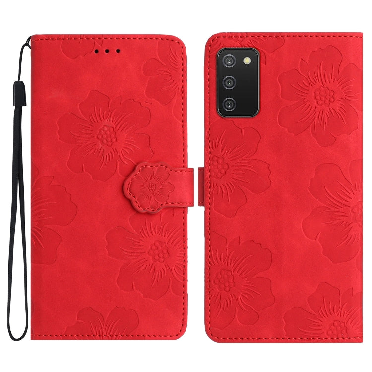 Flower Embossing Pattern Leather Phone Case, For Samsung Galaxy S24 Ultra 5G, For Samsung Galaxy A35 5G, For Samsung Galaxy A02s / F02s 164, For Samsung Galaxy A15, For Samsung Galaxy A25 5G, For Samsung Galaxy A05, For Samsung Galaxy S23 FE 5G        ...