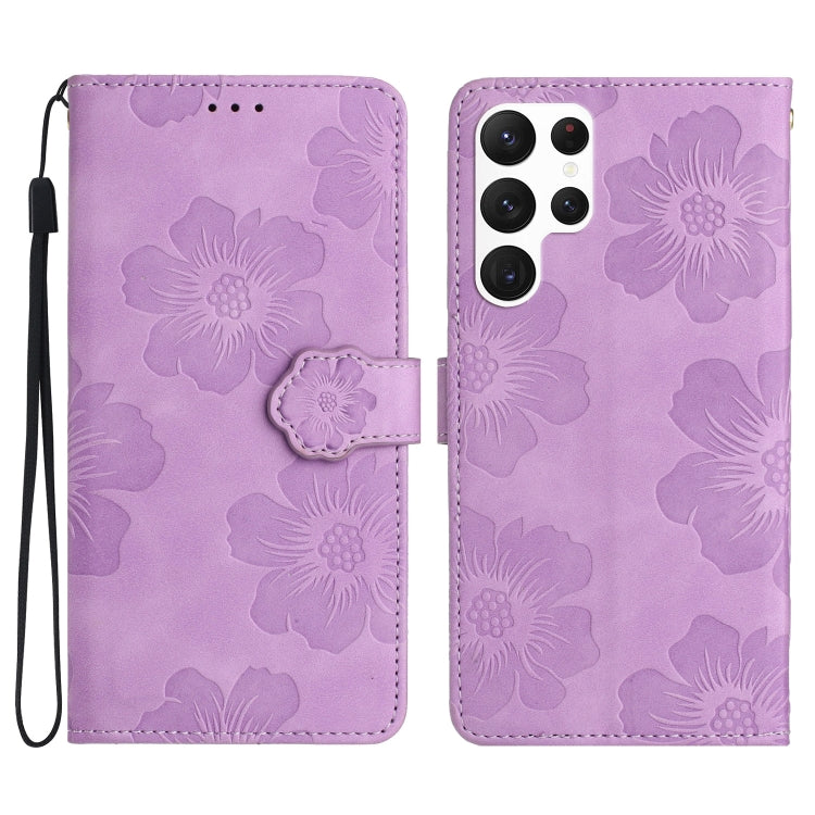 Flower Embossing Pattern Leather Phone Case, For Samsung Galaxy S24 Ultra 5G, For Samsung Galaxy A35 5G, For Samsung Galaxy A02s / F02s 164, For Samsung Galaxy A15, For Samsung Galaxy A25 5G, For Samsung Galaxy A05, For Samsung Galaxy S23 FE 5G        ...