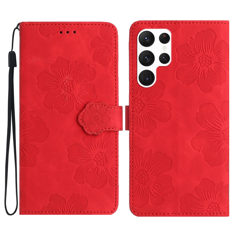 Flower Embossing Pattern Leather Phone Case, For Samsung Galaxy S24 Ultra 5G, For Samsung Galaxy A35 5G, For Samsung Galaxy A02s / F02s 164, For Samsung Galaxy A15, For Samsung Galaxy A25 5G, For Samsung Galaxy A05, For Samsung Galaxy S23 FE 5G        ...