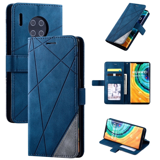 Skin Feel Splicing Horizontal Flip Leather Case with Holder & Card Slots & Wallet & Photo Frame, For Huawei Mate 30 Pro, For Huawei Mate 30, For Huawei P30 Pro, For  Huawei Mate 30 Lite, For Huawei P20 Lite, For Huawei P30, For Huawei P30 Lite         ...