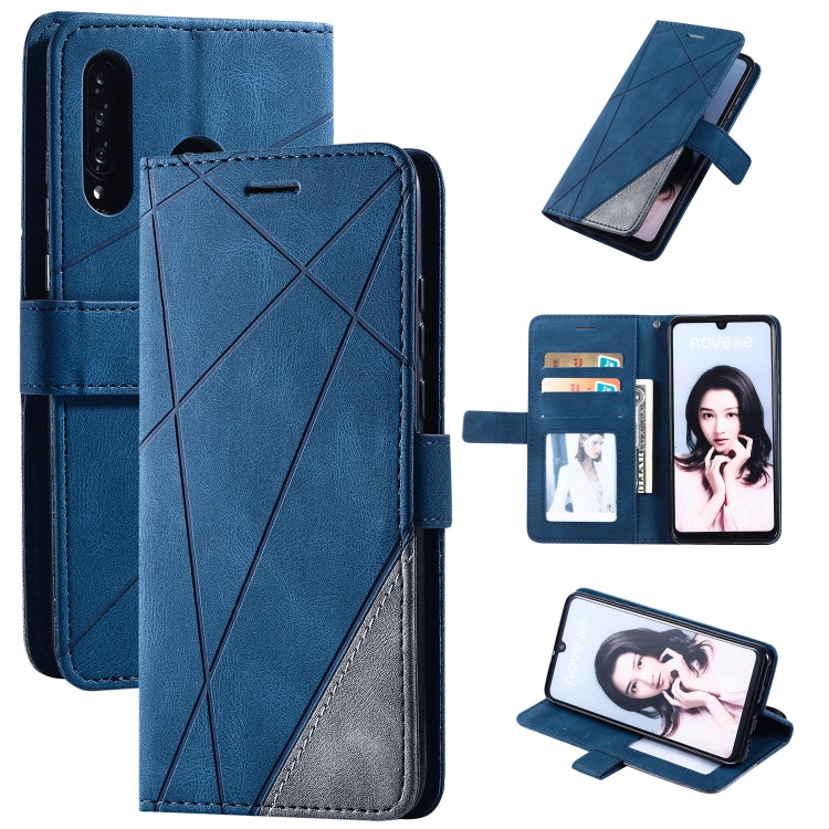 Skin Feel Splicing Horizontal Flip Leather Case with Holder & Card Slots & Wallet & Photo Frame, For Huawei Mate 30 Pro, For Huawei Mate 30, For Huawei P30 Pro, For  Huawei Mate 30 Lite, For Huawei P20 Lite, For Huawei P30, For Huawei P30 Lite         ...