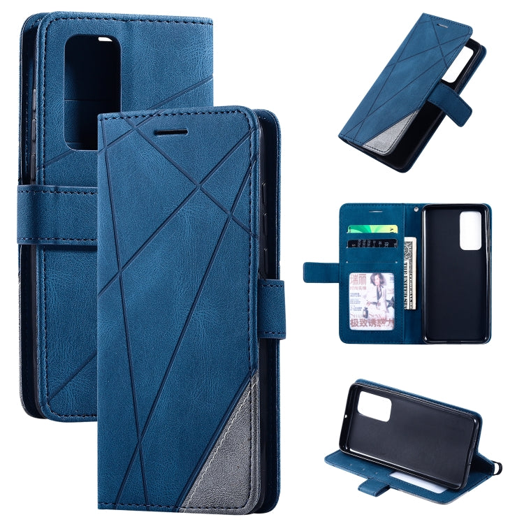 Skin Feel Splicing Horizontal Flip Leather Case with Holder & Card Slots & Wallet & Photo Frame, For Huawei Mate 30 Pro, For Huawei Mate 30, For Huawei P30 Pro, For  Huawei Mate 30 Lite, For Huawei P20 Lite, For Huawei P30, For Huawei P30 Lite         ...