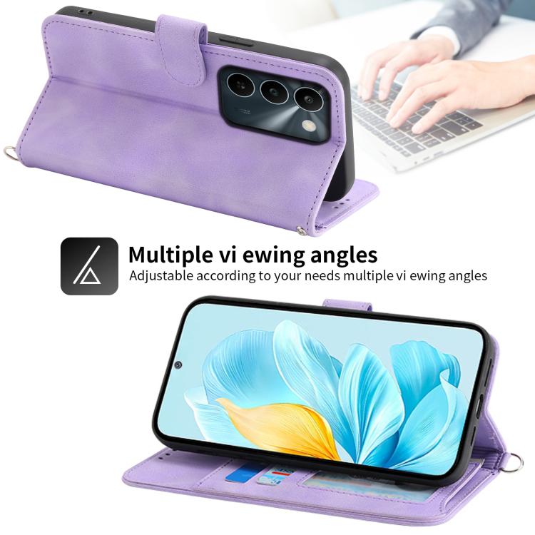 Skin Feel Flowers Embossed Wallet Leather Phone Case, For Realme C100 4G, For Realme 16 5G, For Realme C85 5G / Realme 15x 5G, For Realme C85 Pro 4G, For Realme 15 5G / Realme 15 Pro 5G, For Realme 14 / Realme P3 5G, For Realme 14 Pro+, For Realme 14 P...