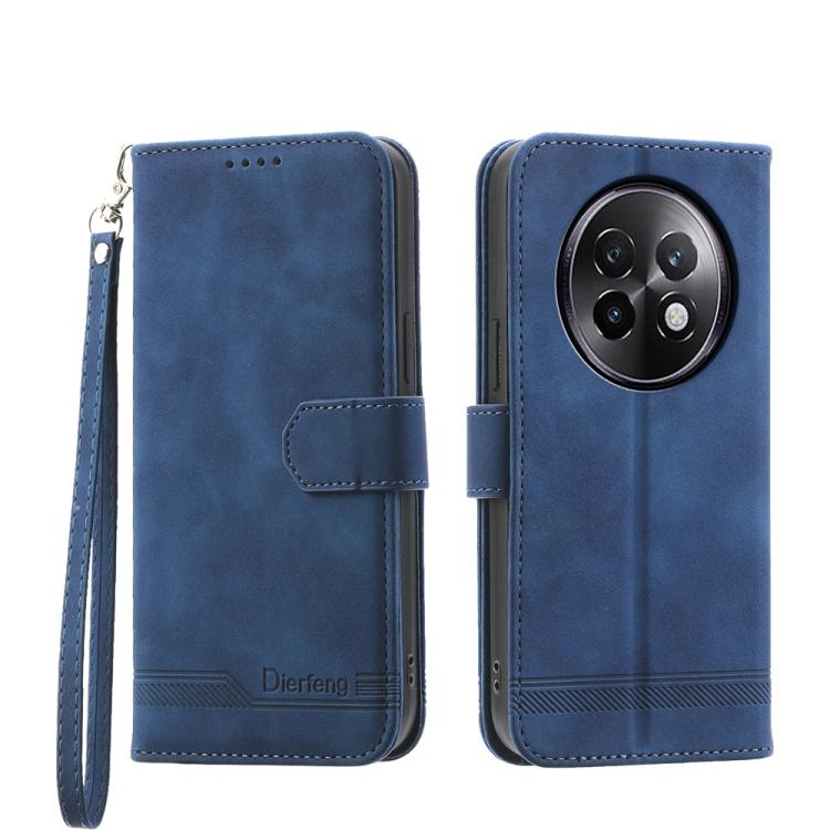 Dierfeng Dream Line TPU Hybrid PU Leather Phone Case, For Realme 14 Pro, For Realme C75 / Realme 14x, For Realme 13+, For Realme GT 6 Global, For Realme 12 5G, For Realme 12+, For Realme 12 Pro+, For Realme 11 4G